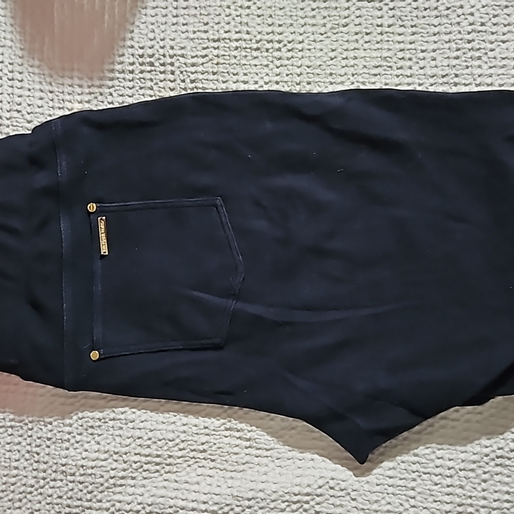 Michael Kors sweatpants Large dark blue with gold rivets